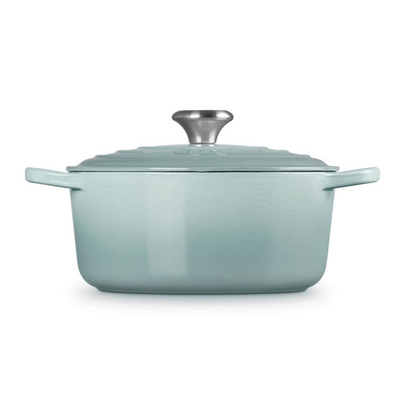Le Creuset Signature Round Casserole 24cm - Sea Salt image number 1